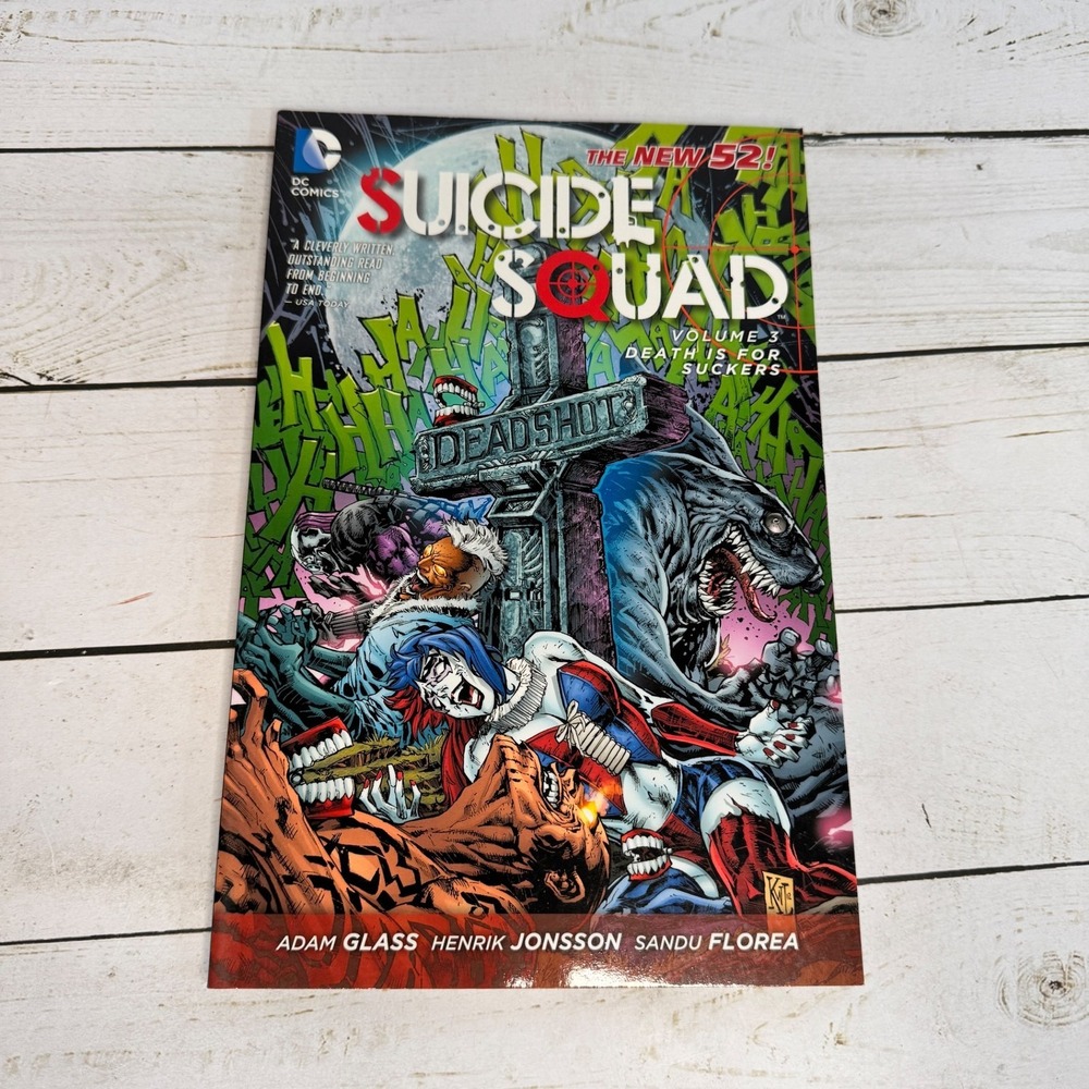 DC‎ Comics Suicide Squad Vol 3 Death is For Suckers Trade Paperback 2013